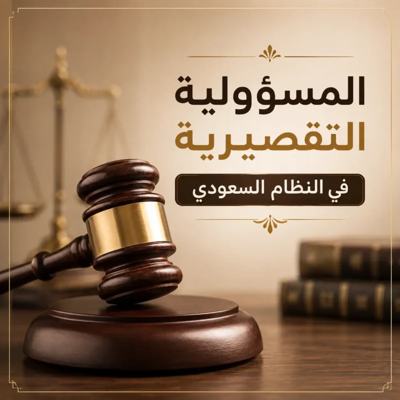 المسؤولية التقصيرية